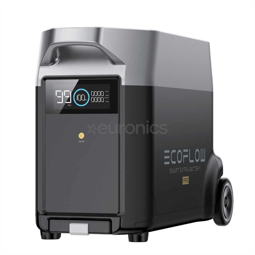 EcoFlow DELTA Pro Smart Extra Battery, 3600 Wh - Lisa aku