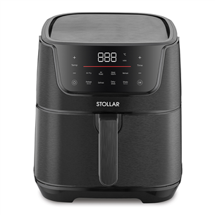 Stollar the Smart Air Fry, 7 L, 1800 W, must - Kuumaõhufritüür