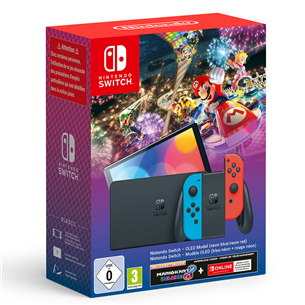 Nintendo Switch OLED, Mario Kart 8 - Mängukonsool 045496453770