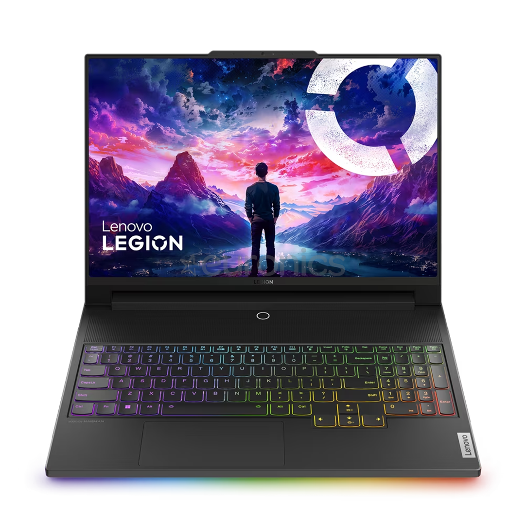 Lenovo Legion 9 16IRX8, 16'', 3.2K, Mini LED, 165 Hz, i9, 32 GB, 2 TB, RTX 4090, SWE, must - Sülearvuti