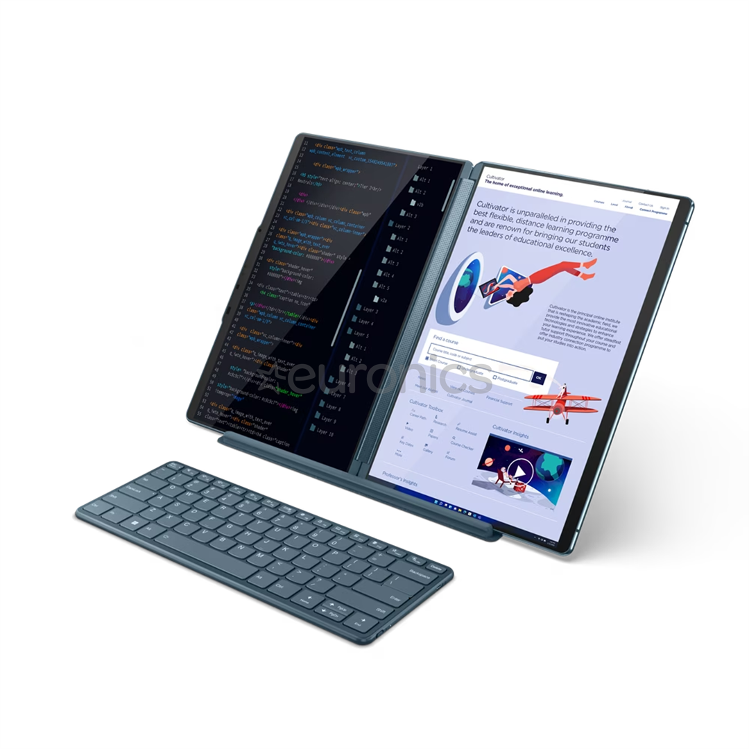 Lenovo Yoga Book 9 13IRU8, 13.3'', 2.8K, OLED, touch, i7, 16 GB, 1 TB, ENG, blue - Notebook