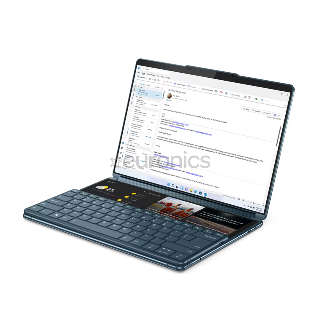 Lenovo Yoga Book 9 13IRU8, 13.3'', 2.8K, OLED, touch, i7, 16 GB, 1 TB, ENG, blue - Notebook