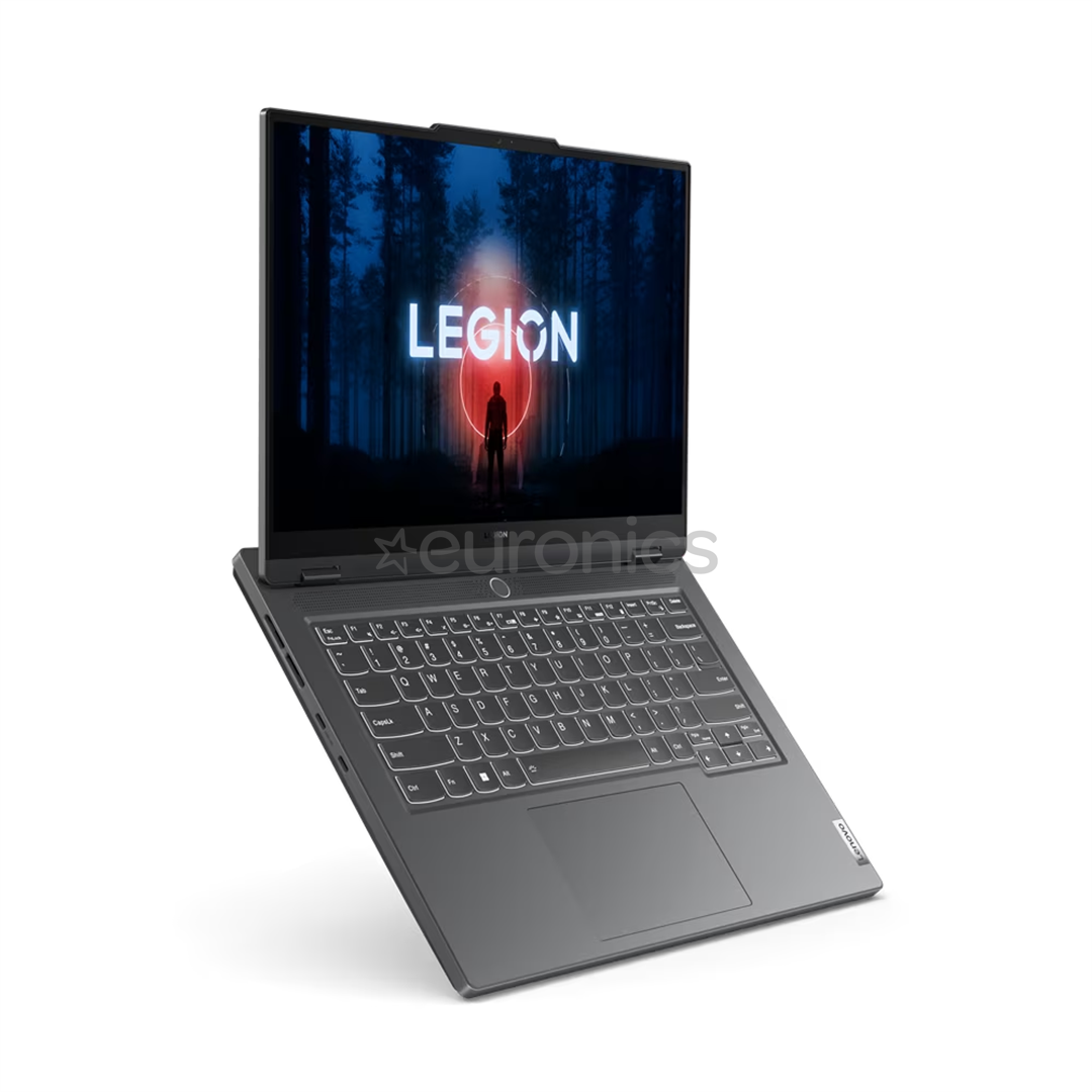 Lenovo Legion Slim 5 14APH8, 14,5'', WQXGA+, 120 Hz, Ryzen 7, 16 GB, 1 TB, RTX 4060, ENG, tumehall - Sülearvuti