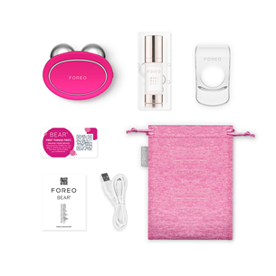 Foreo Bear, розовый - Прибор для тонизирования кожи лица микротоками