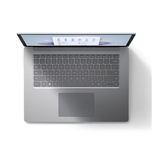 Microsoft Surface Laptop 5, 15", i7, 8 GB, 256 GB, puutetundlik, hõbe - Sülearvuti