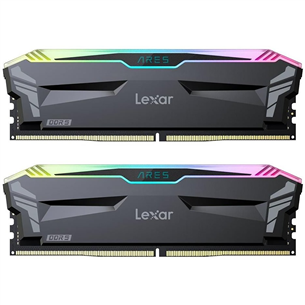 Lexar Ares, 32 GB (2x 16 GB), DDR5, 6000 MHz, RGB - RAM mälu LD5BU016G-R6000GDLA