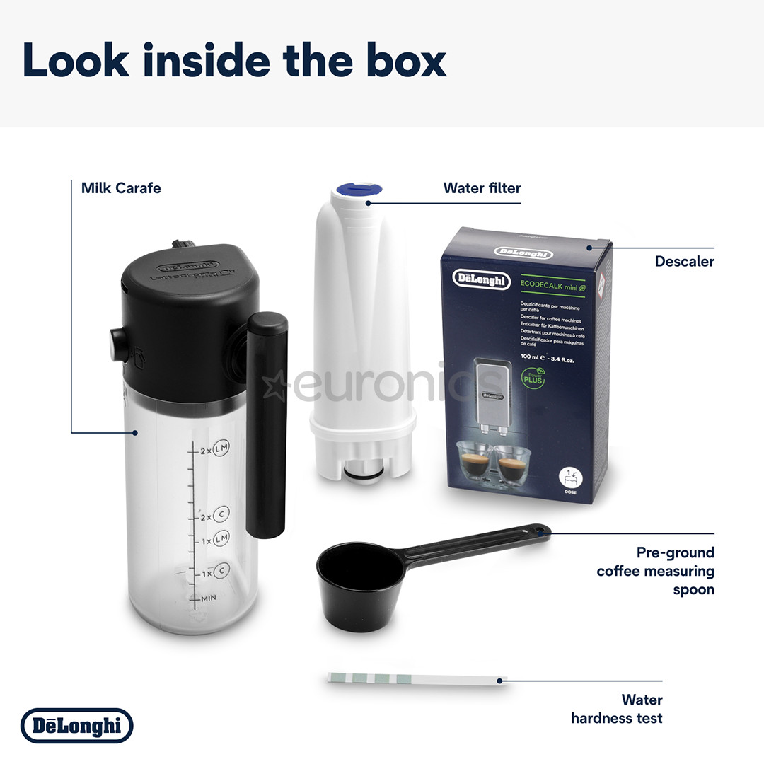 DeLonghi Magnifica Start, hõbedane - Espressomasin