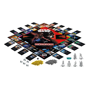 Hasbro Monopoly Star Wars: Dark Side - Lauamäng