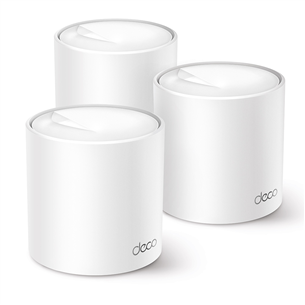 TP-Link Deco X50, WiFi 6, mesh, 3-pack, white - WiFi router