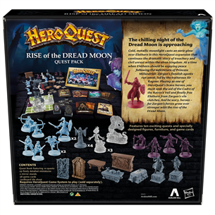 Avalon Hill HeroQuest: Rise of The Dread Moon - Board game expansion
