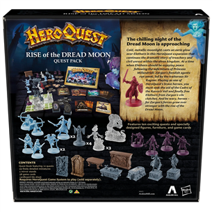 Avalon Hill HeroQuest: Rise of The Dread Moon - Lauamängu laienduskomplekt