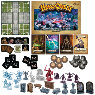 Avalon Hill HeroQuest: Rise of The Dread Moon - Board game expansion