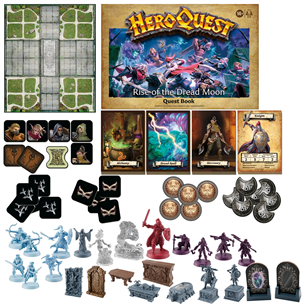 Avalon Hill HeroQuest: Rise of The Dread Moon - Lauamängu laienduskomplekt