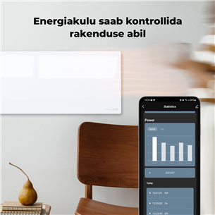 Aeno, 700+ Вт, белый - Обогреватель Premium Eco Smart