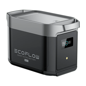 EcoFlow Delta Max Smart Extra Battery, must - Akujaama lisaaku