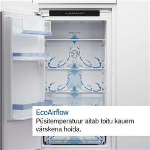 Bosch, Series 2, NoFrost, 260 L, 178 cm - Built-in refrigerator