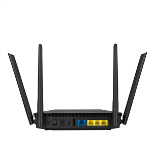 ASUS RT-AX1800U, WiFi 6, black - WiFi router