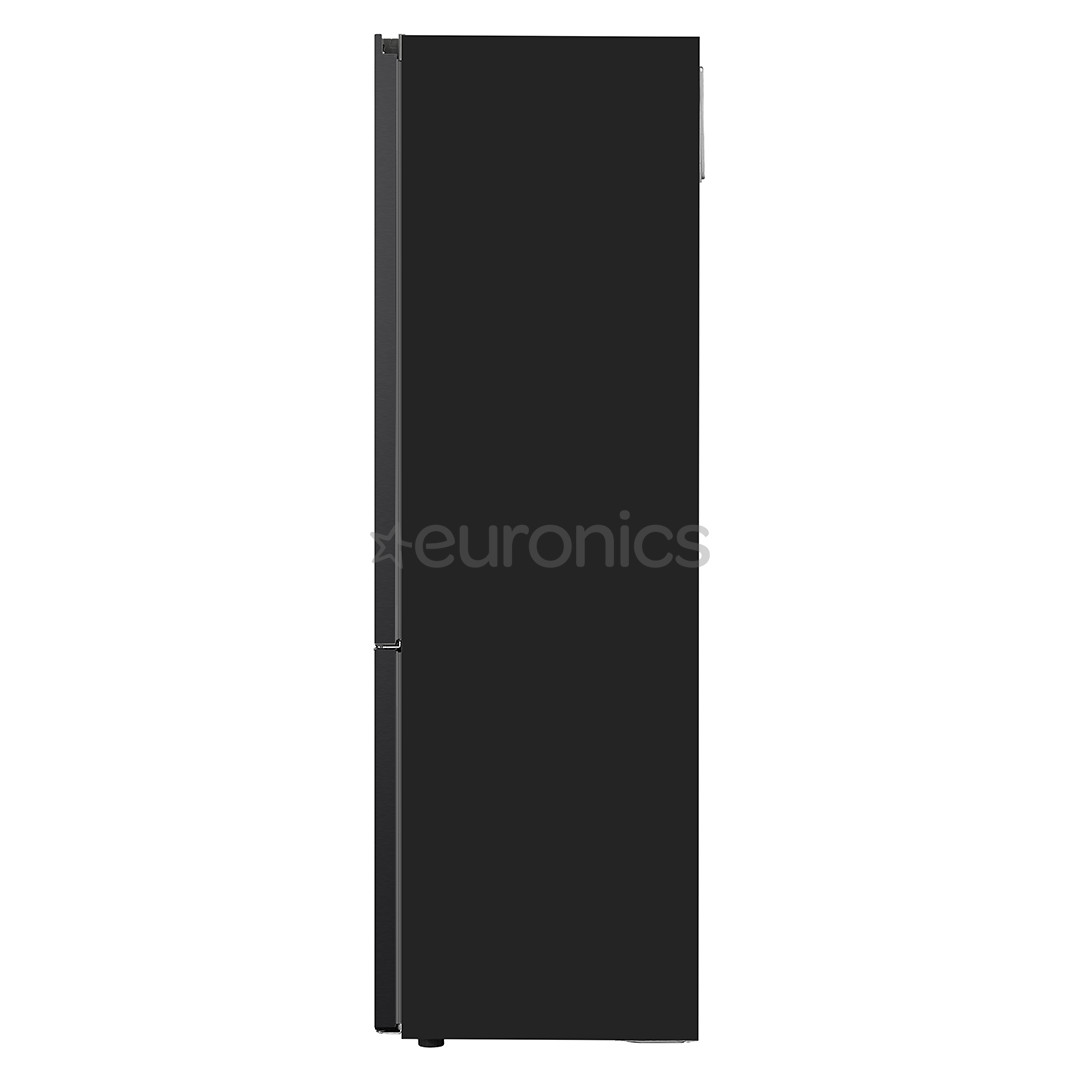 LG, NoFrost, 387 L, 203 cm, black - Refrigerator