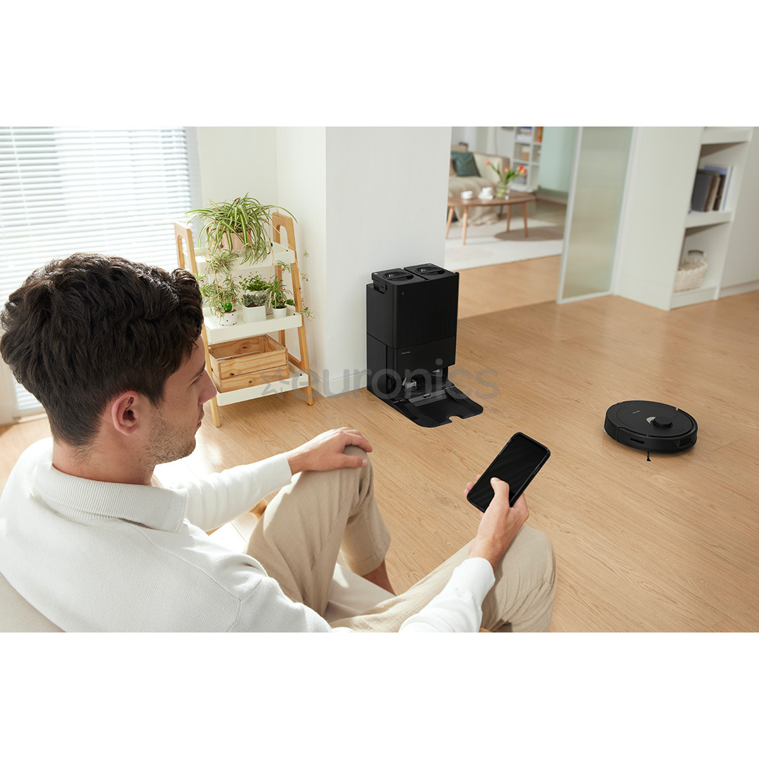 Roborock Q-Revo, Wet & Dry, black - Robot vacuum cleaner