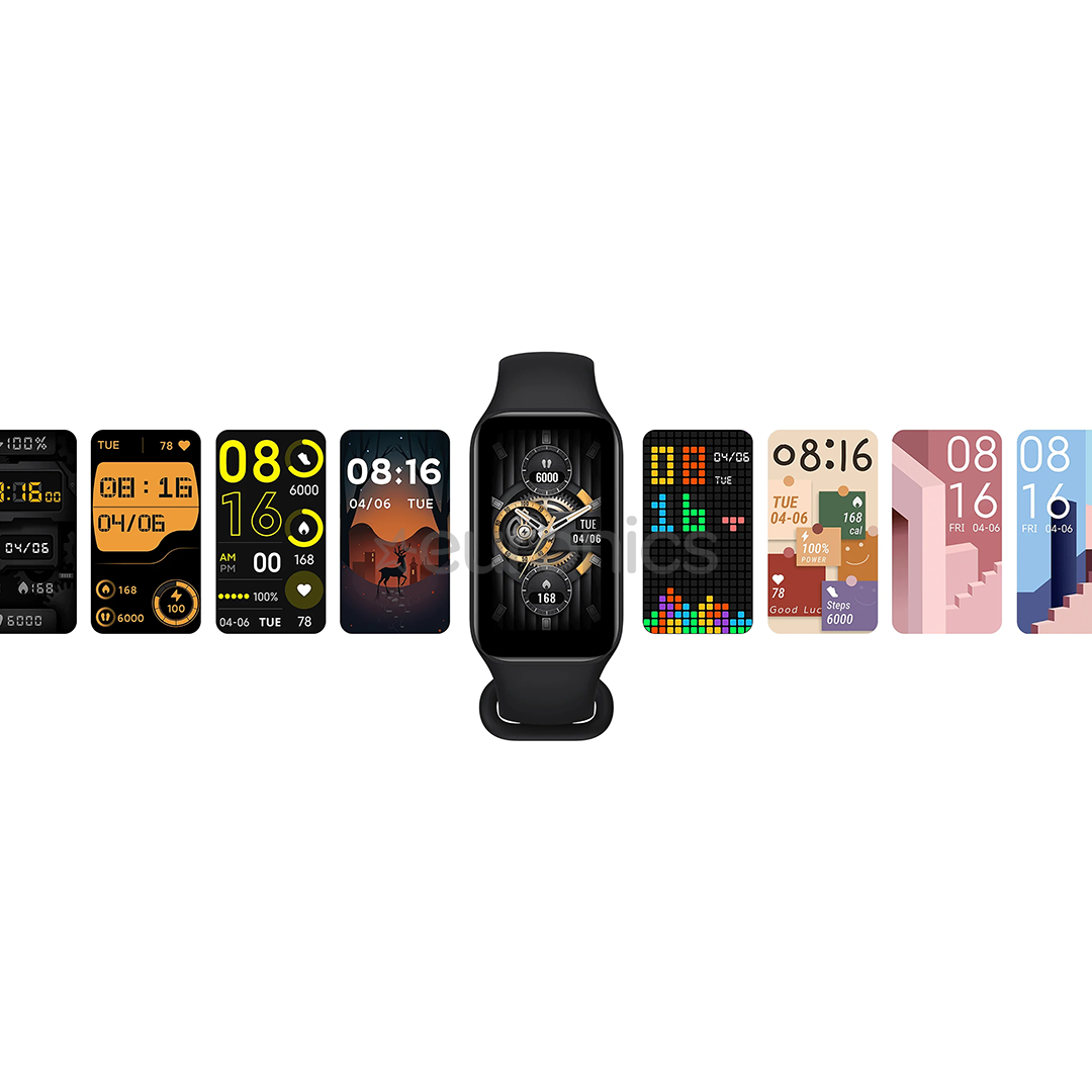 Xiaomi Smart Band 8 Active, черный - Датчик активности