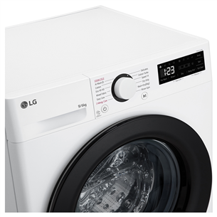 LG, 9 kg / 6 kg, sügavus 56,5 cm, 1400 p/min - Kuivatiga pesumasin