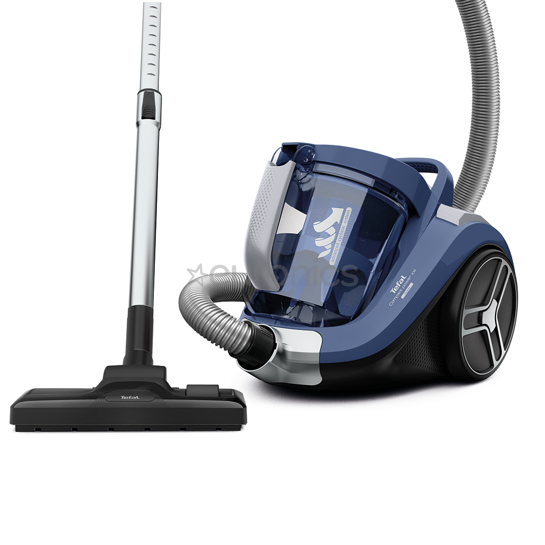 Tefal Compact Power XXL, 550 W, tolmukotita, sinine - Tolmuimeja
