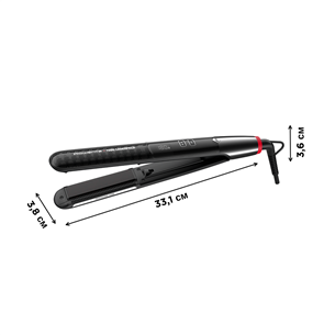 Rowenta x KARL LAGERFELD K/Pro Stylist, black - Straightener