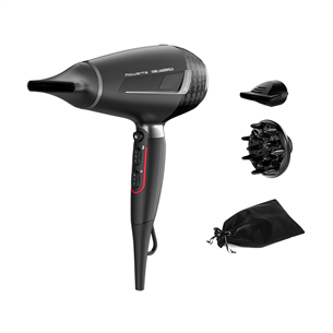 Rowenta x KARL LAGERFELD K/Pro Stylist, black - Hair dryer CV888LF0