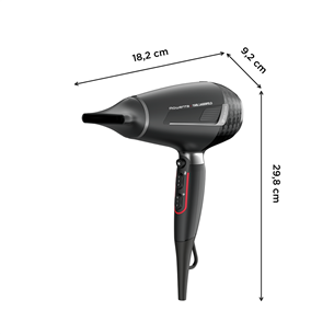 Rowenta x KARL LAGERFELD K/Pro Stylist, black - Hair dryer