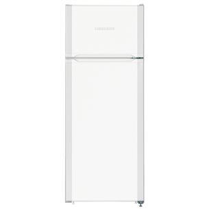 Liebherr, SmartFrost, 233 L, height 141 cm, white - Refrigerator