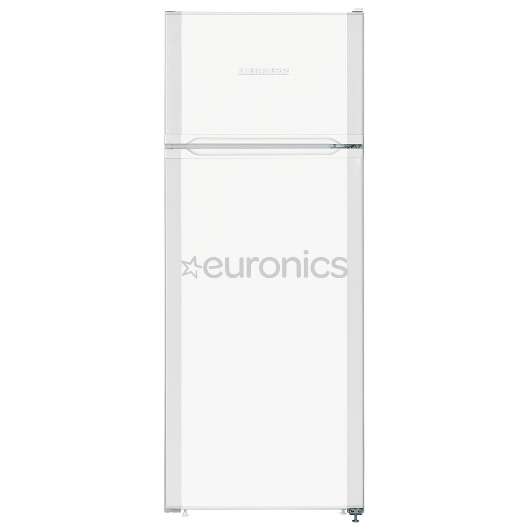 Liebherr, SmartFrost, 233 L, height 141 cm, white - Refrigerator