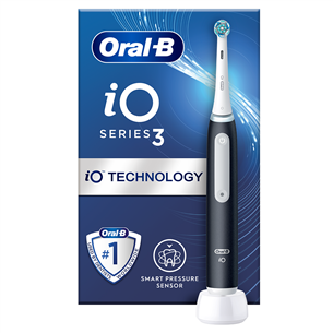 Braun Oral-B iO3, mattmust - Elektriline hambahari