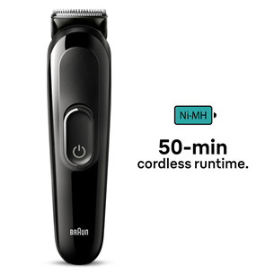 Braun Series 3, 6 в 1, черный - Мультитриммеp