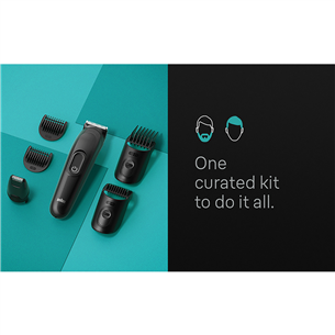 Braun Series 3, 6-in-1, black - Multi grooming kit