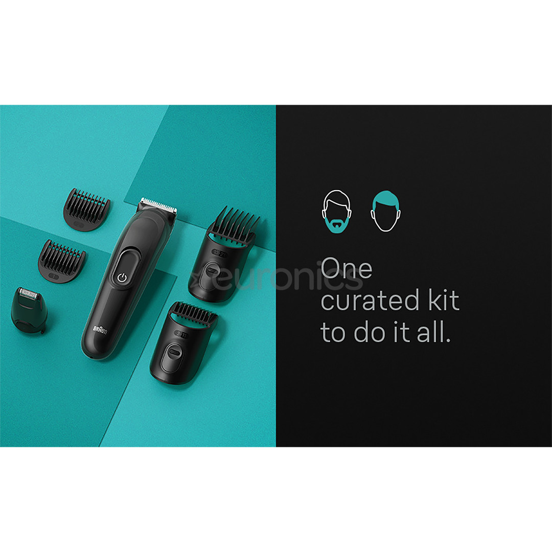 Braun Series 3, 6 в 1, черный - Мультитриммеp