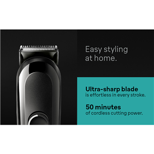 Braun Series 3, 6-in-1, black - Multi grooming kit