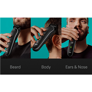 Braun Series 5, 9-in 1, black - Multi grooming kit