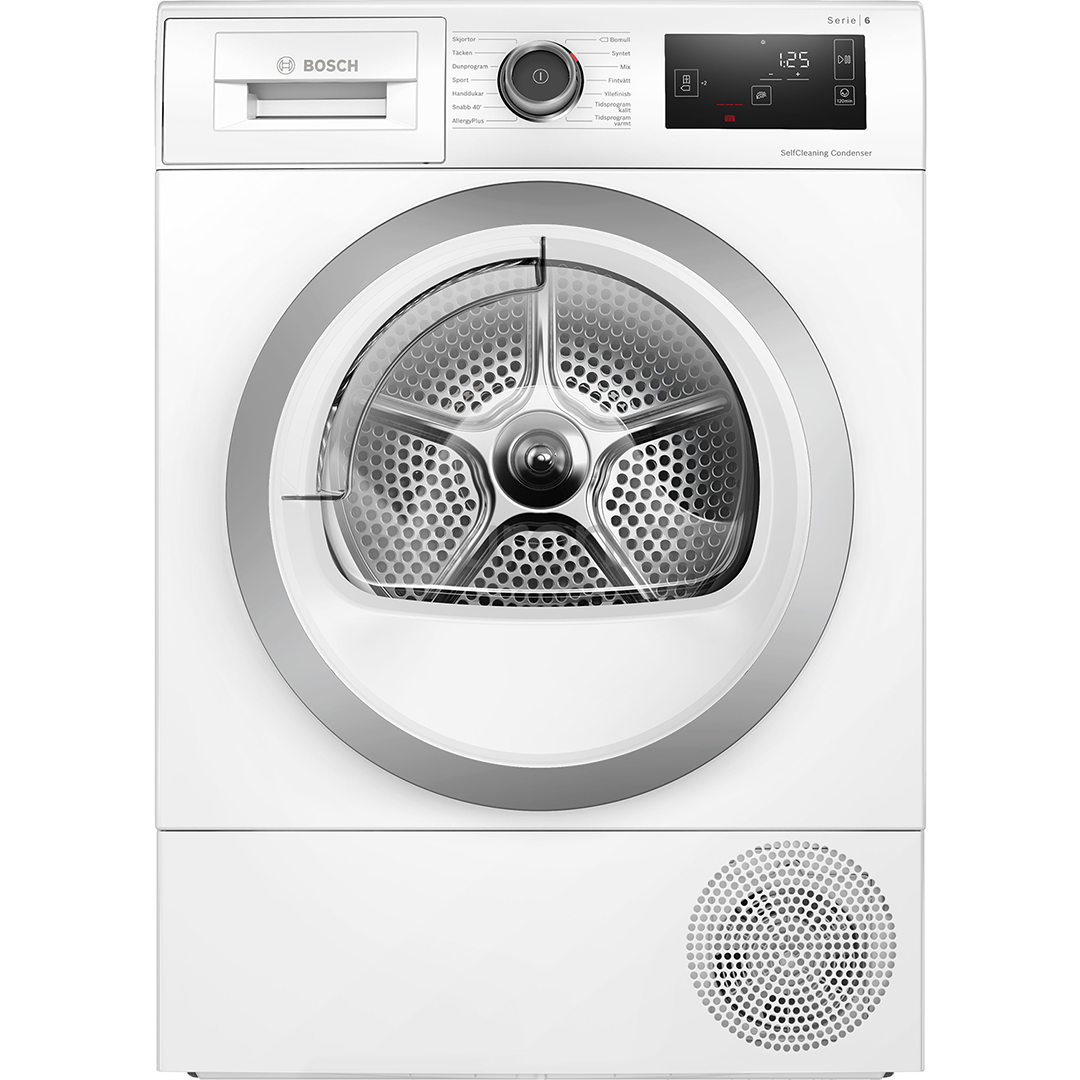 Bosch serie 6 tumble discount dryer care message
