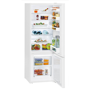 Liebherr, SmartFrost, 266 L, 162 cm, white - Refrigerator