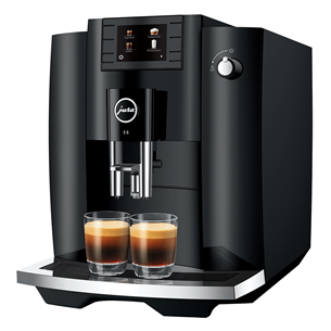 JURA E6 Piano Black - Espressomasin