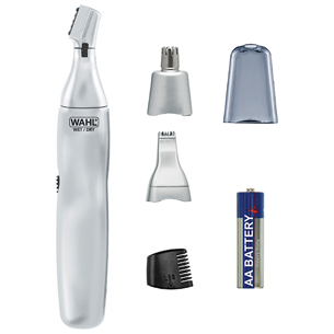 Wahl, 3-in 1, silver - Ear, nose and brow personal groomer