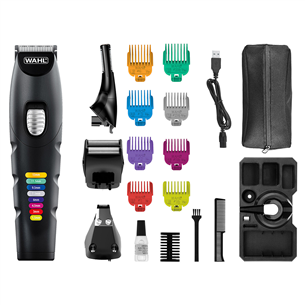 Wahl, Colour trim, черный - Мультифукнциональный триммер 9893.0464