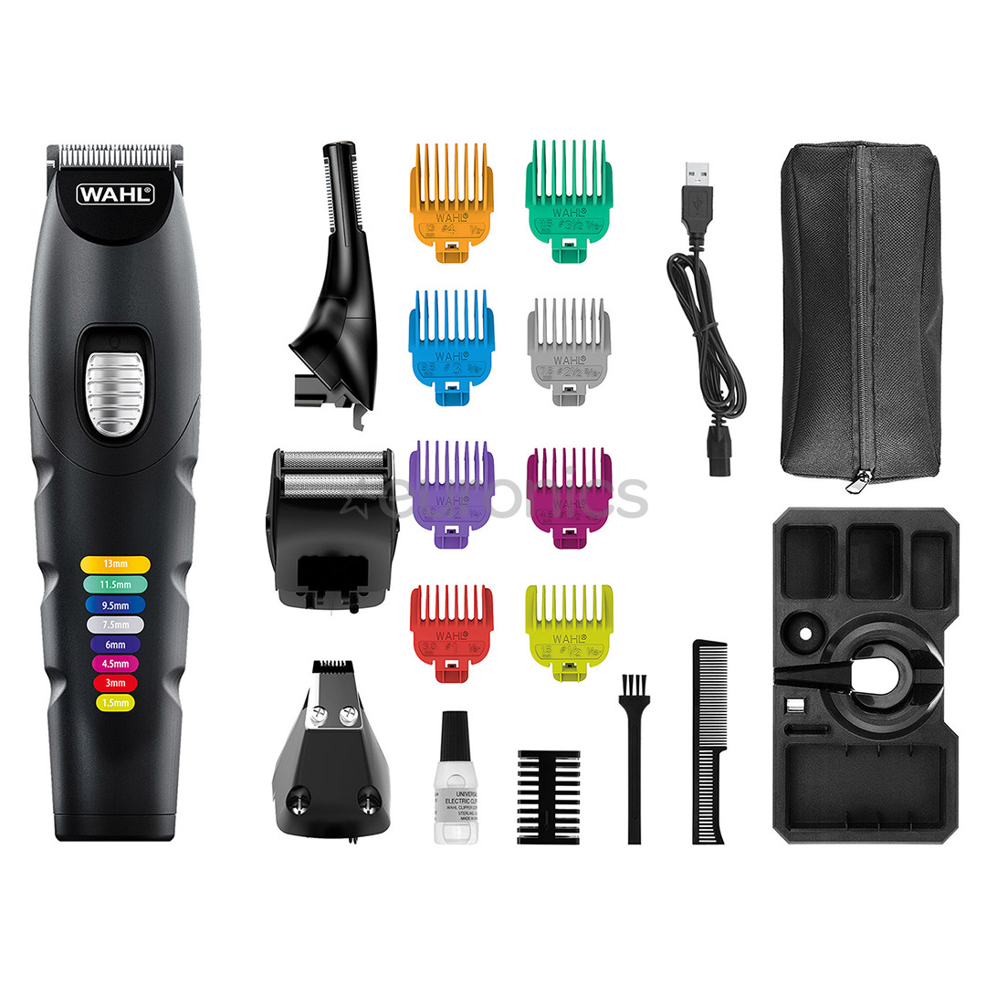 Wahl, Colour trim, black - Multi groomer