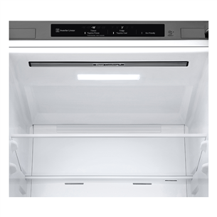 LG, NoFrost, 344 L, 186 cm, silver - Refrigerator