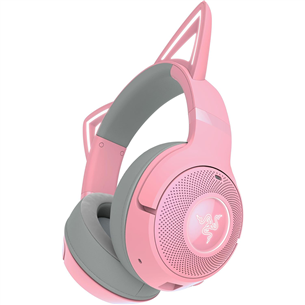 Razer Kraken Kitty V2 BT, roosa - Juhtmevaba peakomplekt