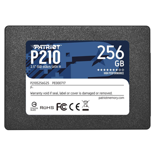 Patriot P210, 256 ГБ, 2,5", SATA III - SSD