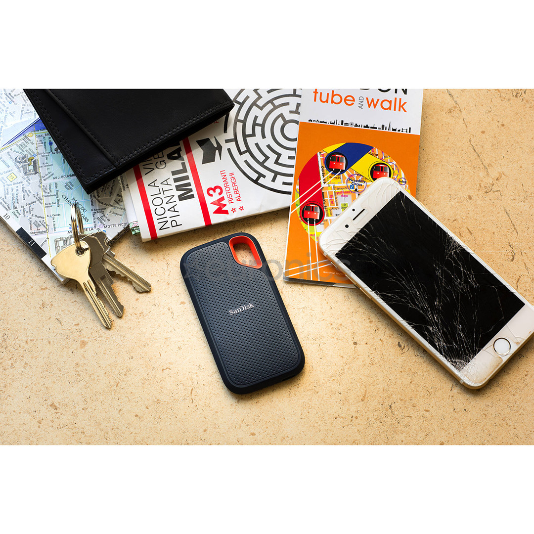 SanDisk Extreme Portable V2, 4 TB, must - Väline SSD