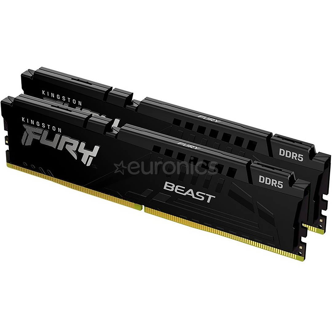 Kingston Fury Beast, 64 ГБ, DDR5-6000, Kit2 - Память RAM