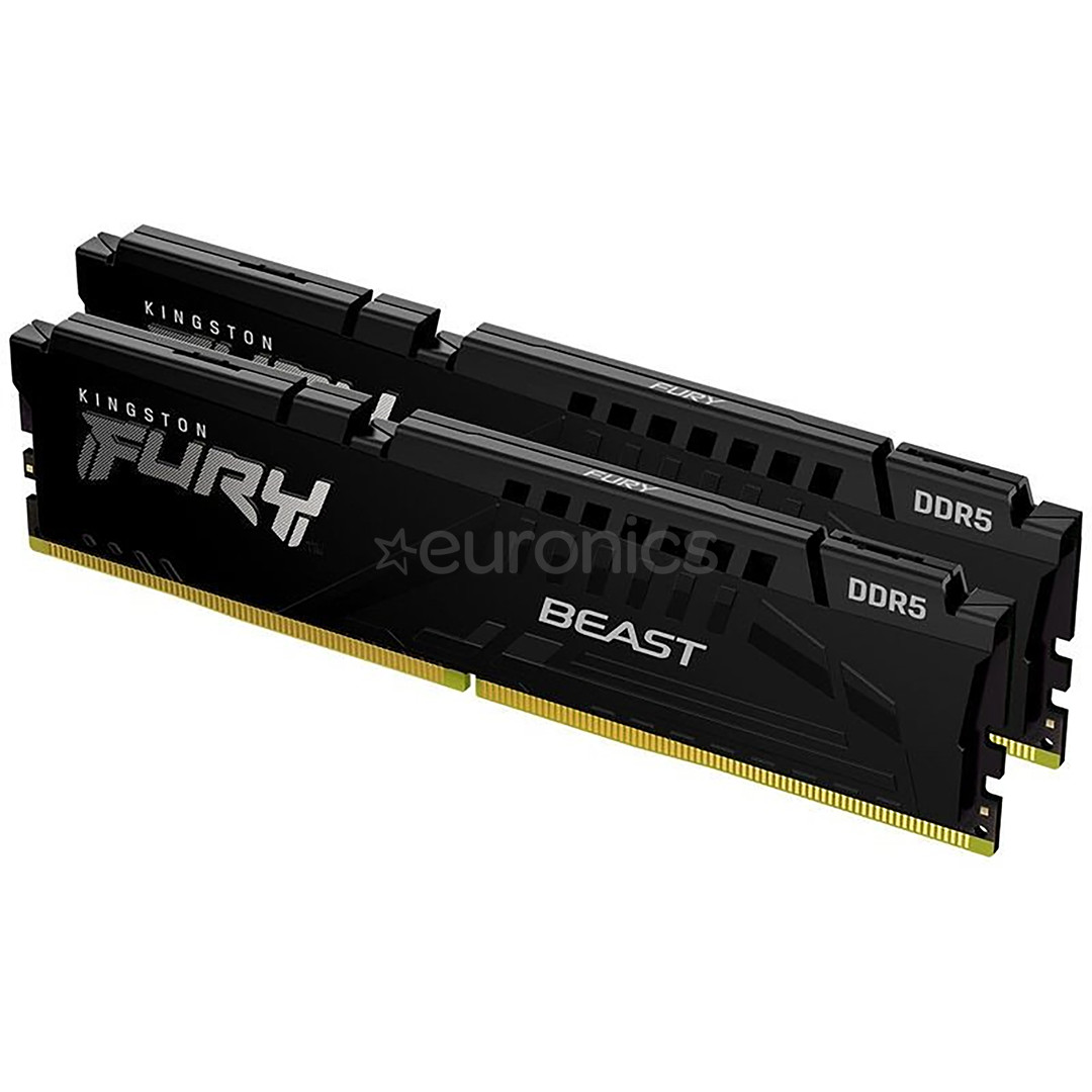 Kingston Fury Beast, 64 GB, DDR5-5200, Kit2 - RAM memory