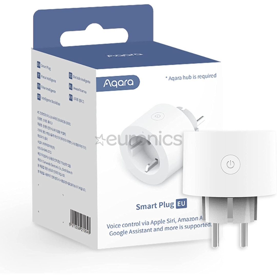 Aqara Smart Plug, 2300 W, valge - Nutipistik